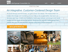 Tablet Screenshot of dgaadvertising.com